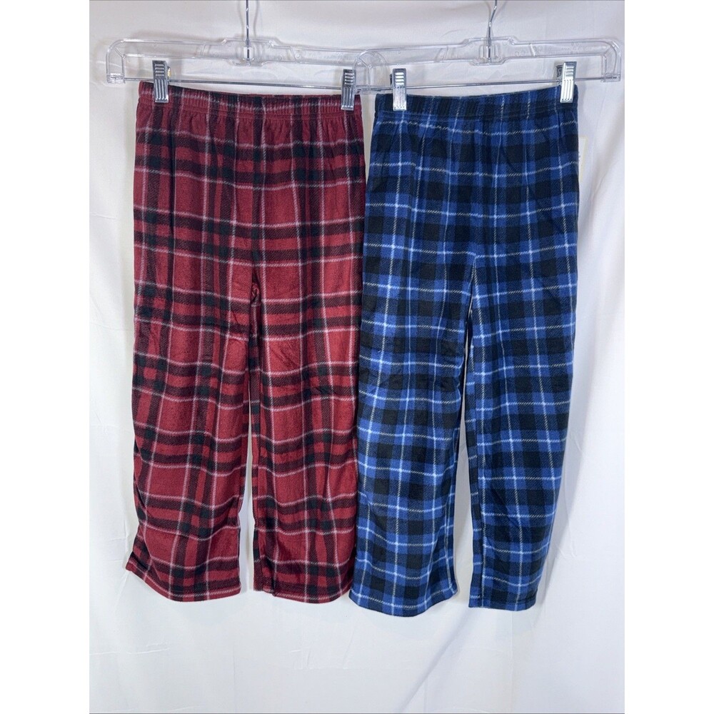 Cuddl Duds Boys Pajamas Size Small (6/7) 2 Pc Set Multiple Colors